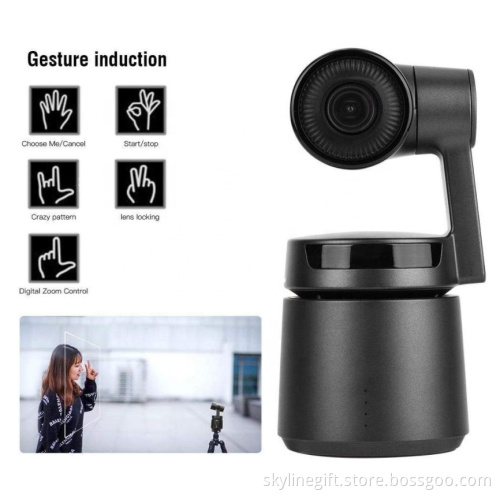 15X Zoom Auto Mini Director AI Camera 360 degree 4K AI Tracking Video  Shooting  OBSBOT Tail Camera